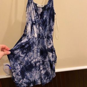 Bear Dance tie dye romper